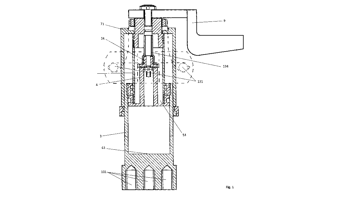 A single figure which represents the drawing illustrating the invention.